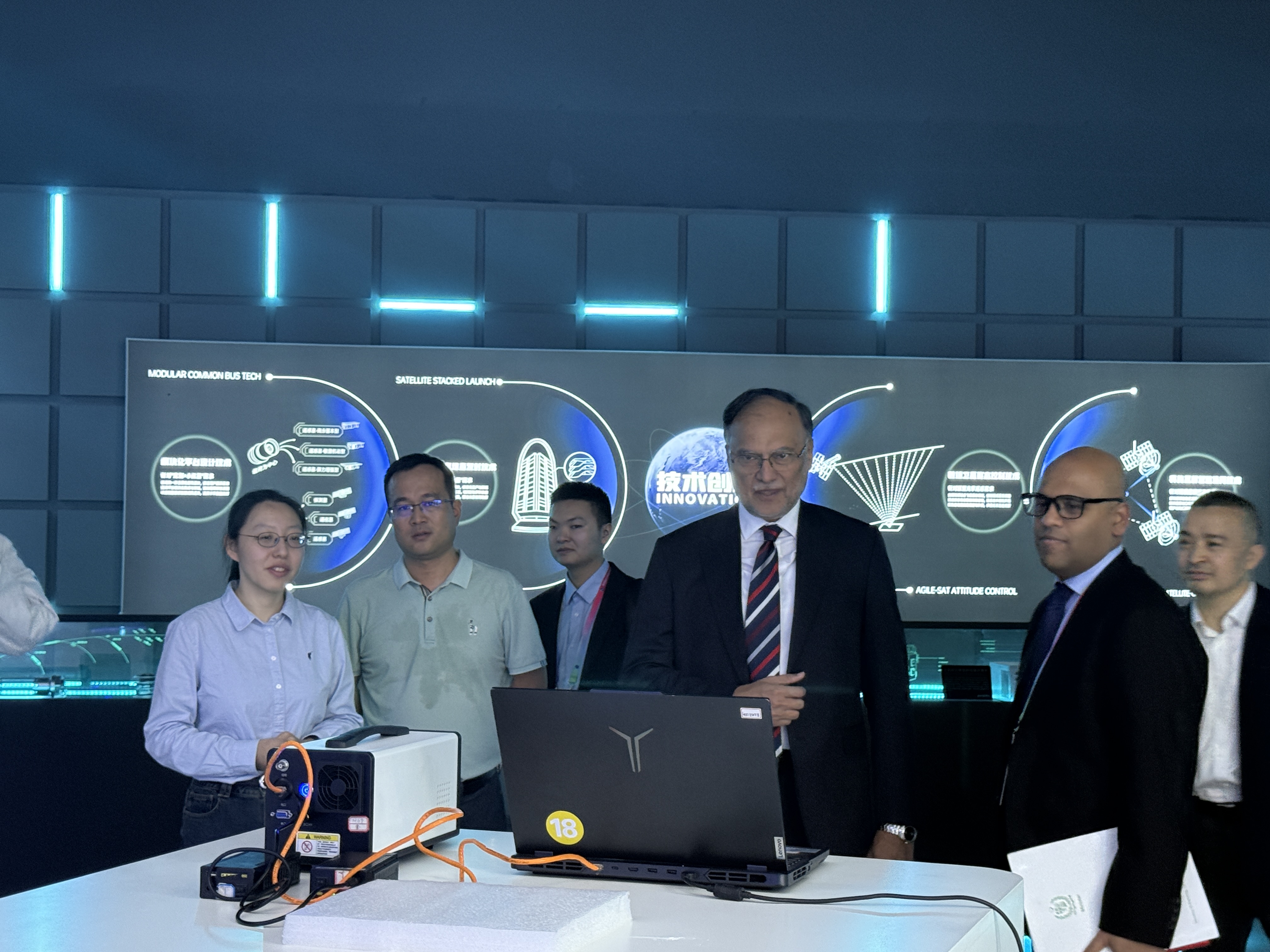 再次推進助力中巴合作丨航譜時代展示尖端紅外技術